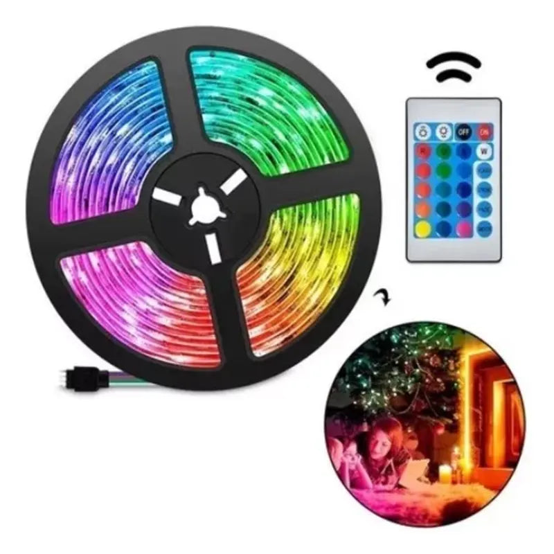 Cinta LED RGB Multicolor 5 m