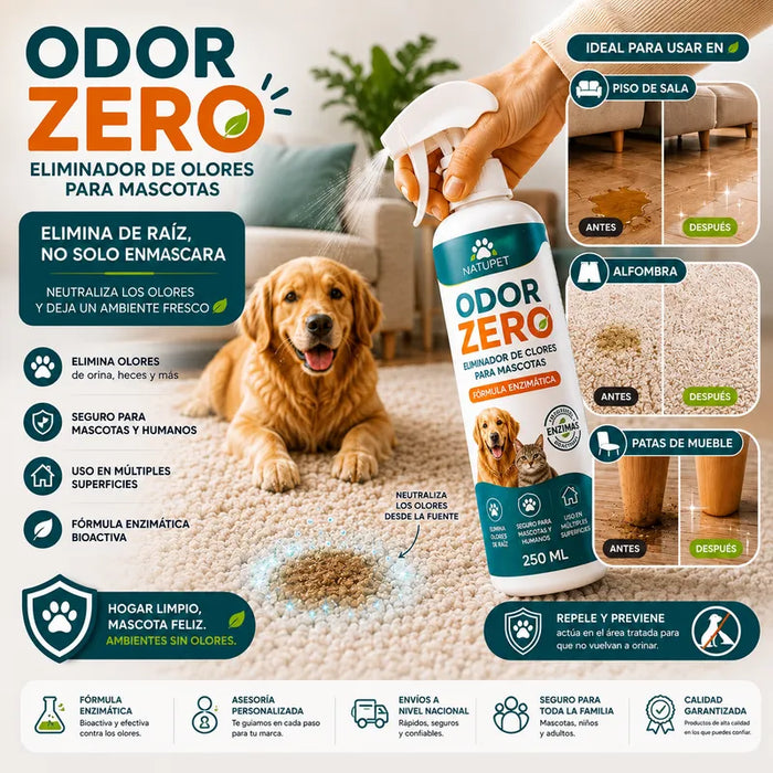 Eliminador de Olores para Mascotas 250 ml
